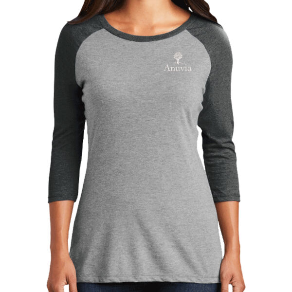   - Women's Perfect Tri ® 3/4 Sleeve Raglan Thumbnail
